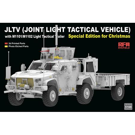 JLTV w/ M1101/M1102 trailer - CHRISTMAS edition
