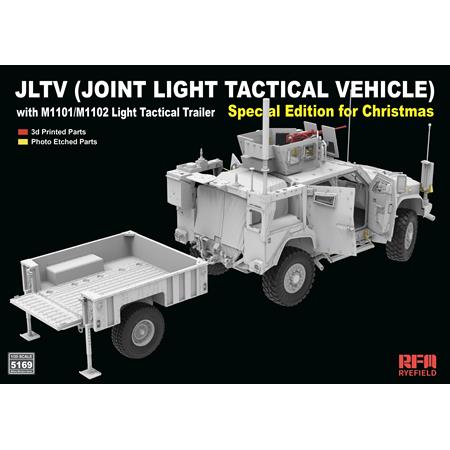 JLTV w/ M1101/M1102 trailer - CHRISTMAS edition