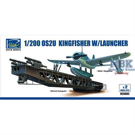 OS2U-43 Kingfisher w/ Launcher  1:200