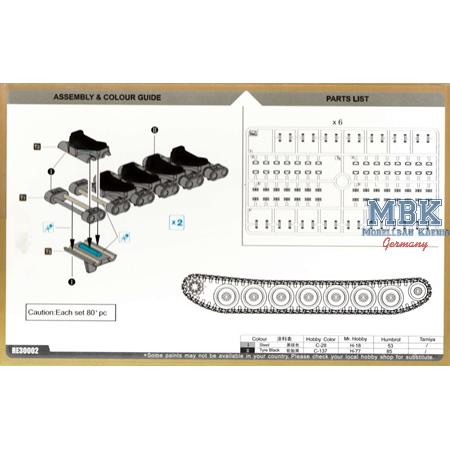 T-136 workable Track for M108 / M109A1 - A5