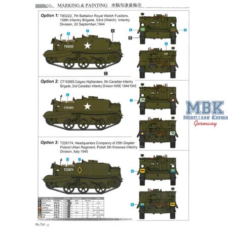 Universal Carrier Mk. I w/3 inch mortar