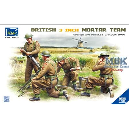 British 3 inch Mortar Team set (North West Europe)