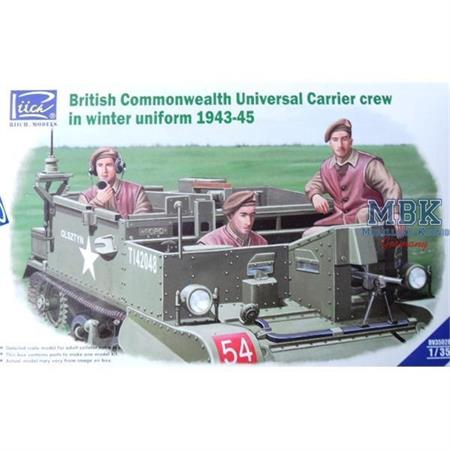 Brit. Universal Carrier Crew in Winter Uniform