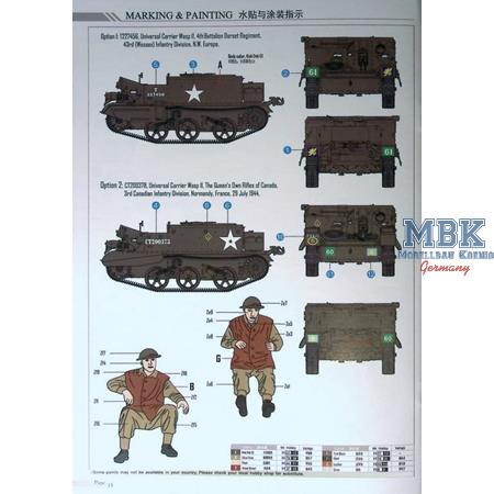 Universal Carrier Wasp Mk.II with Crew