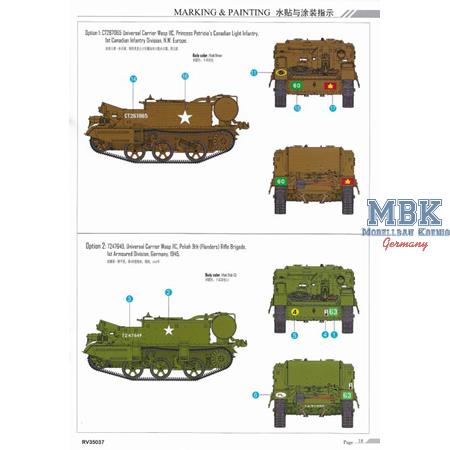 Universal Carrier Wasp Mk.IIc