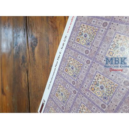 Mediterranean Floor Tiles E