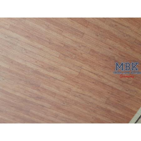 Parquet Floor on Real Wood - Brown