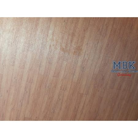 Parquet Floor on Real Wood - Brown