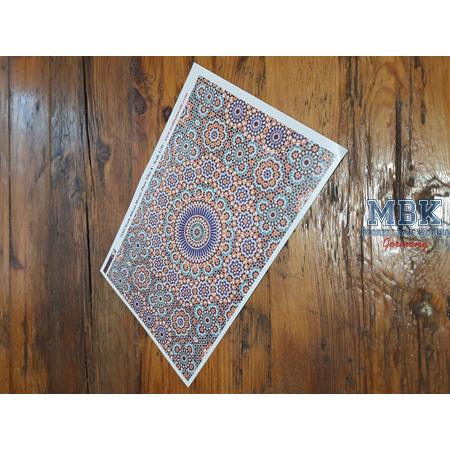 Arab/North African Mosaic Floor Tiles A