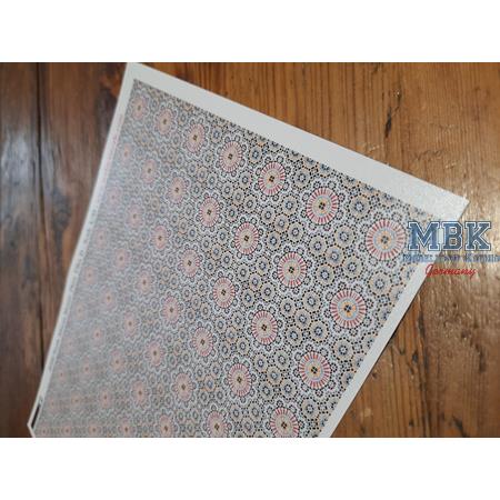 Arab/North African Mosaic Floor Tiles D