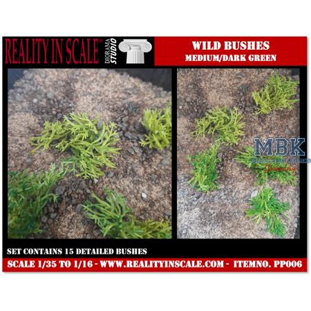 Wild bushes medium/dark green