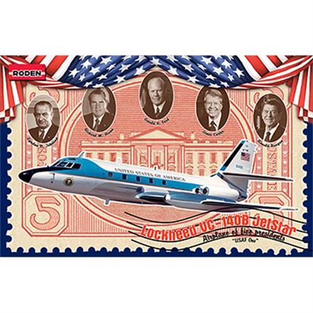 LockheedV C-140B Jetstar 5 Presidents 1:144