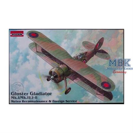 Gloster Gladiator Mk.I/Mk.II/J-8
