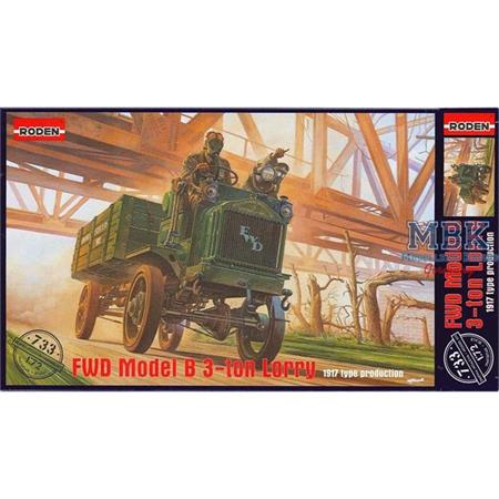 FWD Model B3 ton Lorry Type 1917 Production