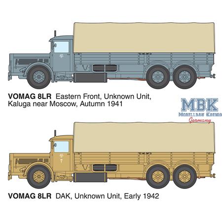 Vomag 8LR LKW WWII German Heavy Truck