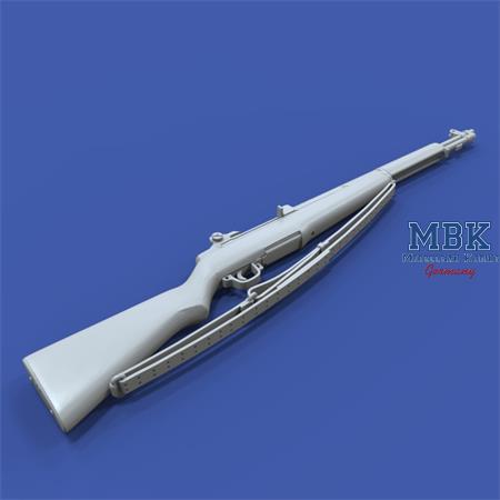 M1 Garrand Rifle 3D-print (1:16)