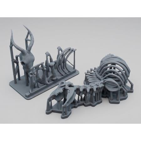 Antelope skeleton (1:35)