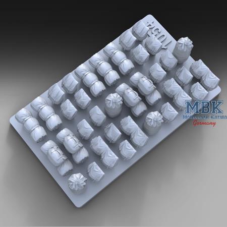 U.S. assorted bags set - WWII (1:72)