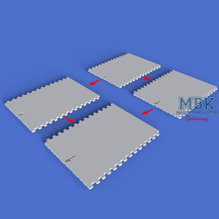 Cobblestone road section (1:16)