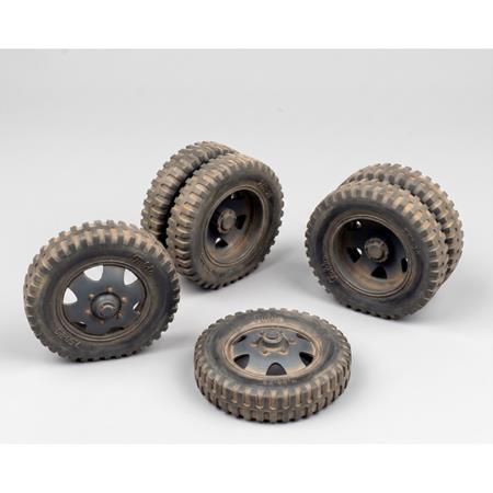 MB 1500 4x2 sagged wheels 1:35