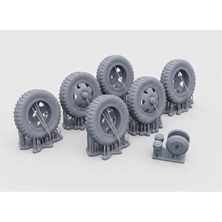 MB 1500 4x2 sagged wheels 1:35
