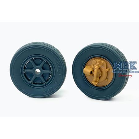 Autoblinda AB41 "Libia" wheels set (1:35)