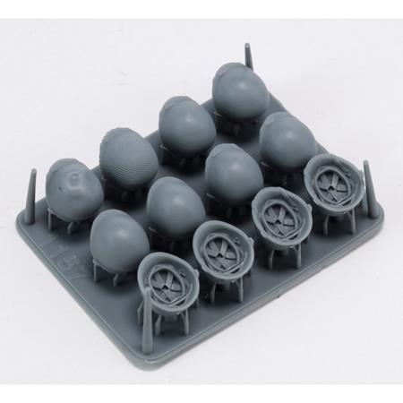 U.S. helmets set (WWII) 1:35