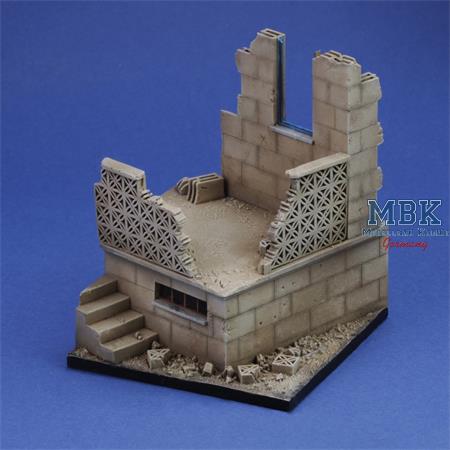 Mid Orient Ruin base (9x9) 1/35