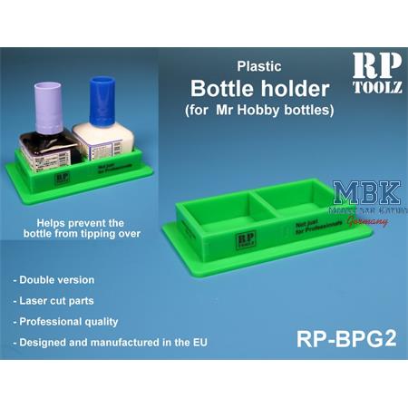 Plastic Bottle Holder (for 2 Mr Hobby bottles)