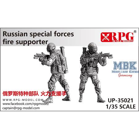 Russian Special Forces Fire Supporter