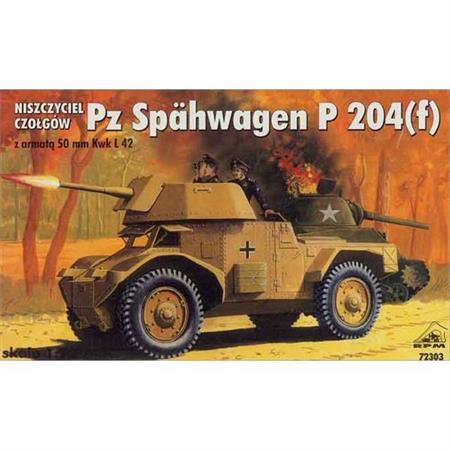 Panzerspähwagen P204(f) with 5cm L/42