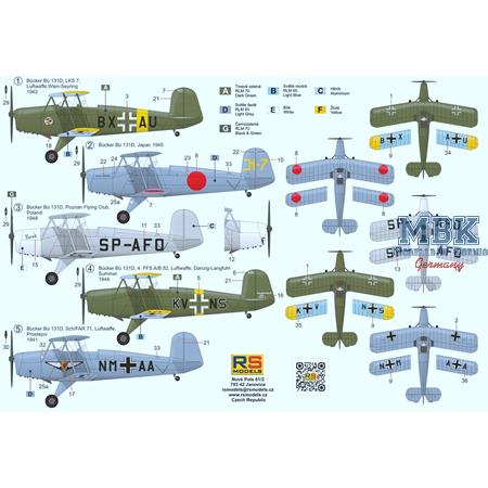 Bücker Bü 131D "Jungmann"