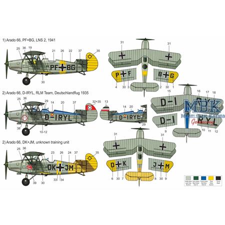 Arado 66 Trainer Luftwaffe