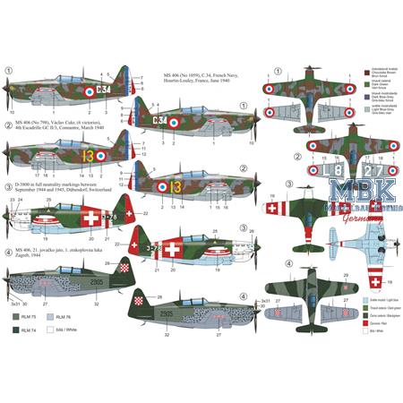 Morane-Saulnier M.S. 406 Naval/ D-3800