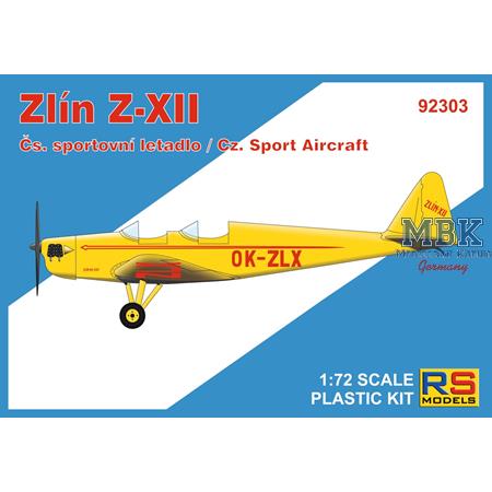Zlín Z-XII Czechoslovakian Sport Aircraft