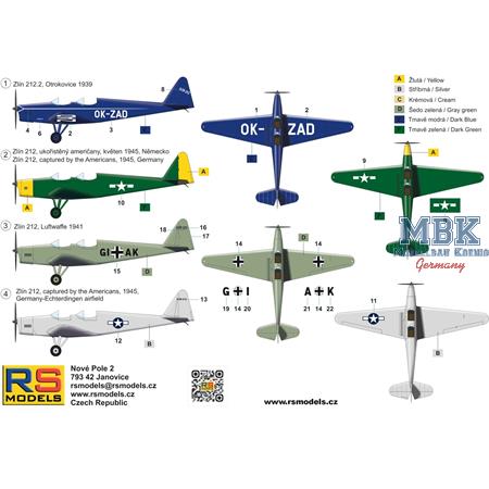 Zlín Z-212 Czechoslovakian Sport Aircraft