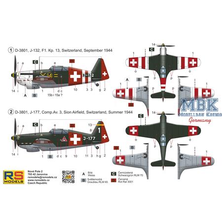 Doflug D-3801 Swiss Fighter