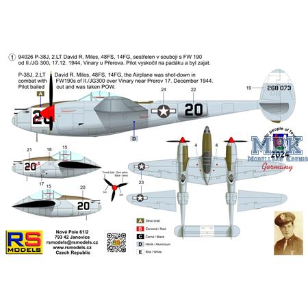 Lockheed P-38J Lightning Battle Over Moravia 1944