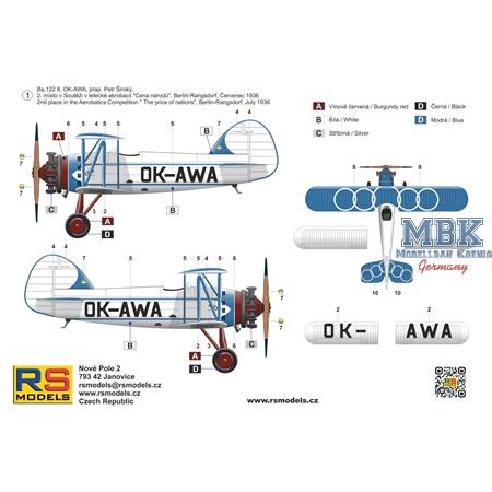 Avia Ba.122 Berlin 1936 Petr Široký