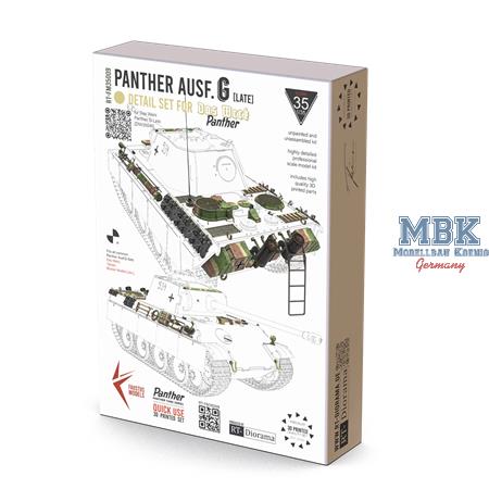 Panther Ausf.G [MNH-Late] Detail Set