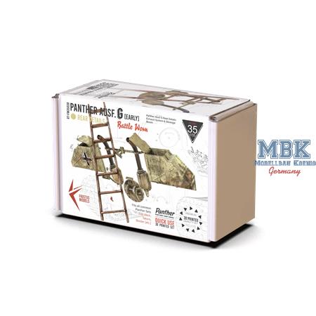 Panther G Rear Details Initial Version Battle Worn