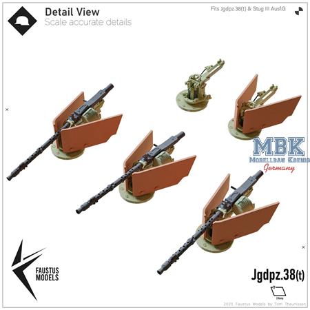 Remote Controlled MG34 for JgdPz. 38(t) Hetzer
