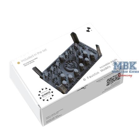 Notek Head & Taillights for German Tanks WW2