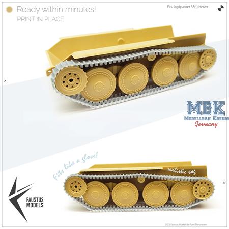 Jagdpanzer 38(t) "Hetzer" Tracks - Type B