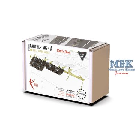 Panther Ausf. A Hull Track Racks - Battle Worn