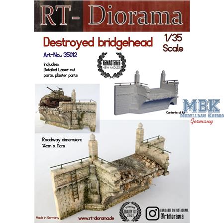 Destroyed bridgehead