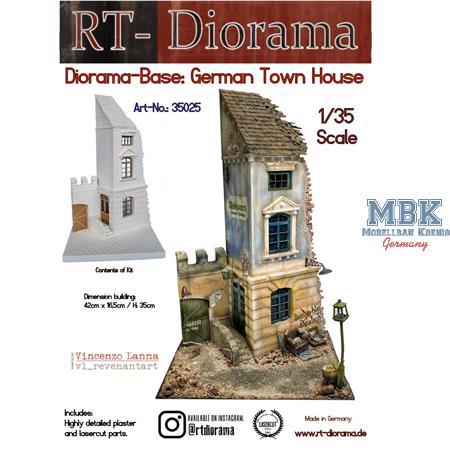 Diorama-Base: German Town House