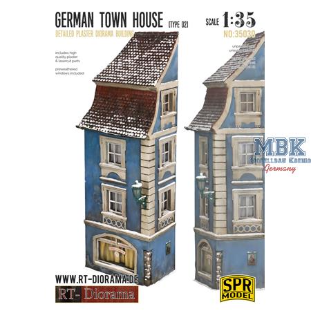 Diorama-Base: German town house No. 2