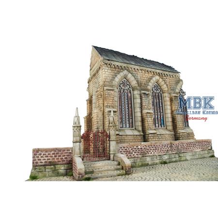 Diorama Base: Church Courtyard