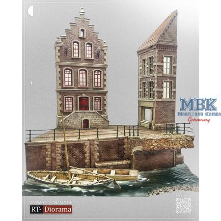 Diorama Base: "Collapsed Bridge" Netherlands
